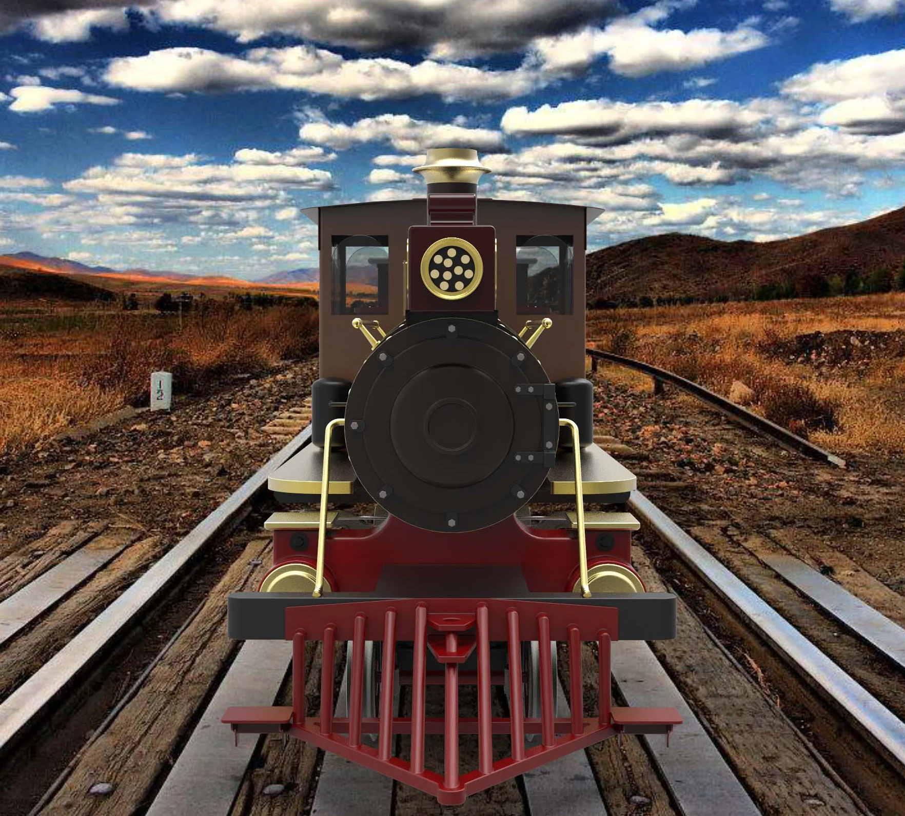 Mini Passenger Outdoor High quality Mall Adult Kiddies Games Sightseeing Electric Diesel Generator Battery Track Train For Sale