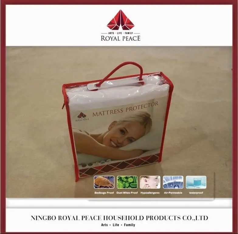 
Hypoallergenic ALOE VERA Fabric Waterproof Mattress Protector 