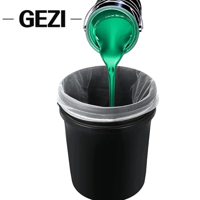Polyester Multifilament Mesh Liquid Filter Bags 5 Gallon Bucket Size for Use with Paint Guns and Sprayers