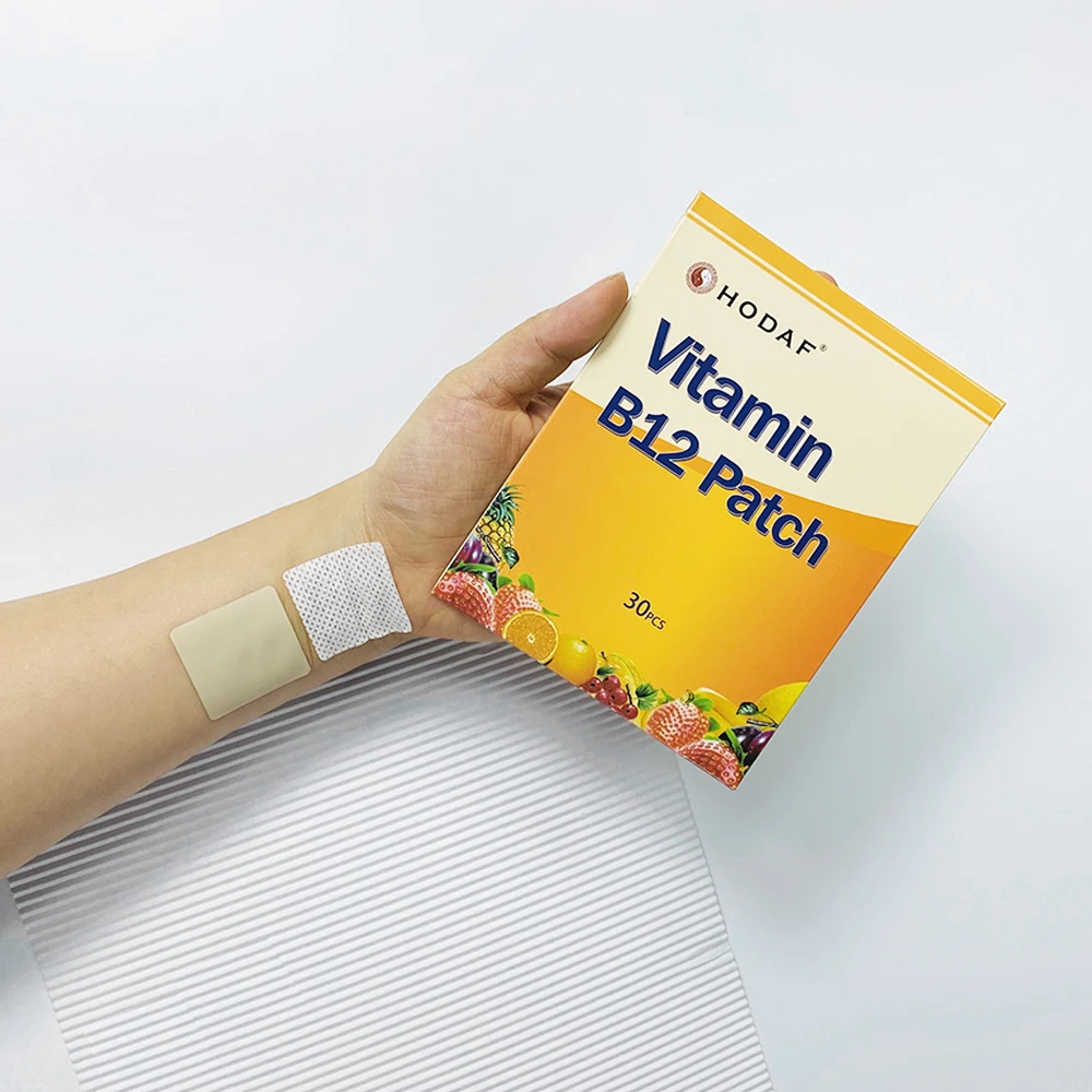 HODAF Hot Sale Skin Complex Vitamin B Pads Manufacturer OEM Free Sample Vitamin B12 Patch