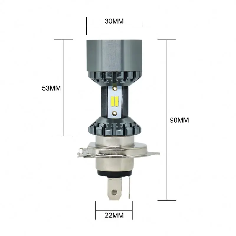 Angel Eye Blue High Bight Auto Projector DRL Driving Light White Car H4 Headlight Lights Bulbs Led
