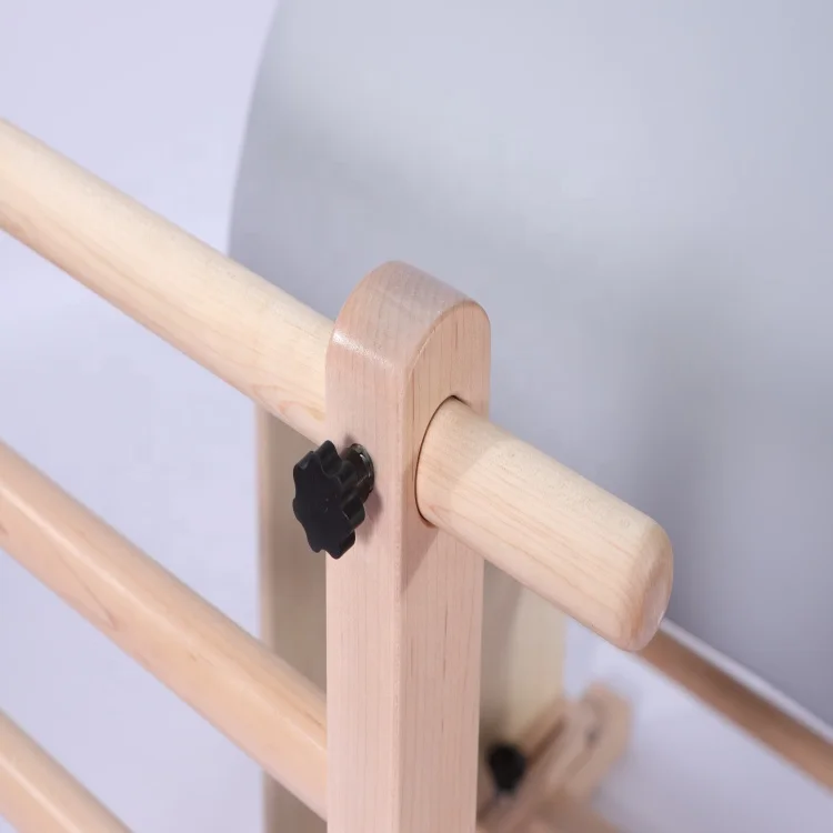 VOG-PL003 Wooden Maple Pilates Machine Custom Reformer Pilates Equipment Wooden Structure Pilates Ladder Barrel