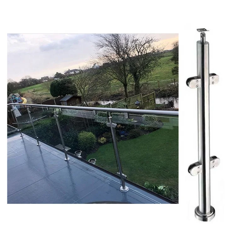 
Stainless Steel Tubular Hand Railing SS Interior Handrails For Balcony 