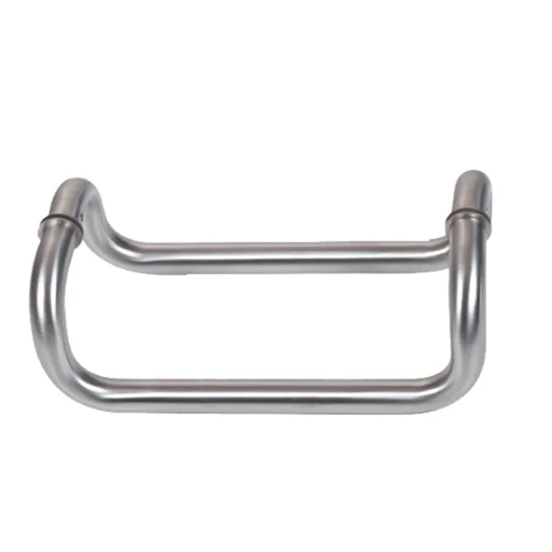 New material glass sliding door handle stainless steel offset door handle