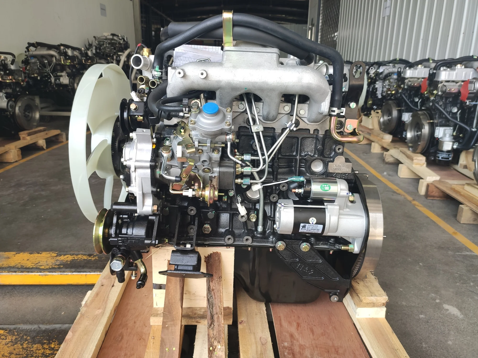 favorable price 86kw/116hp 3600rpm 4JB1T water cooled diesel engine commonly used for light trucks or Pick-up