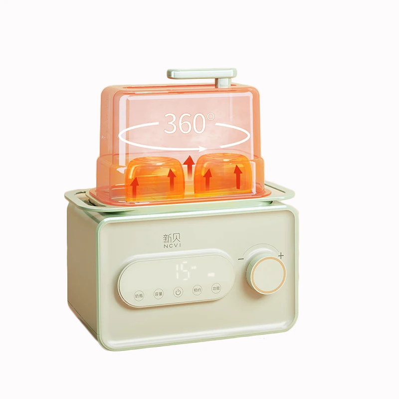 2021 New Design Baby Breastfeeding Product 2-in-1 Multifunction Electric Baby Bottle Warmer for Household