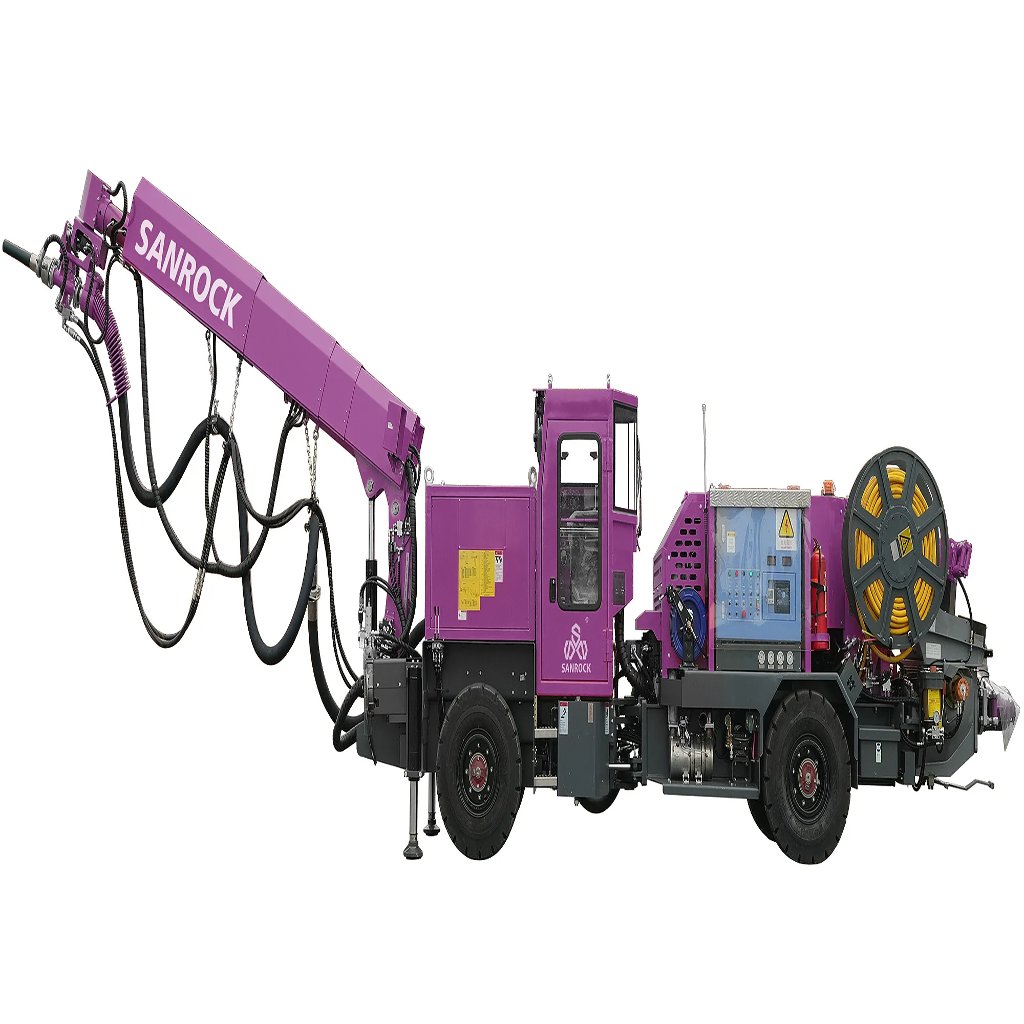 Wet Concrete Shotcrete Machine Tunnel Construction Concrete Spray Robotic Shotcrete Machine