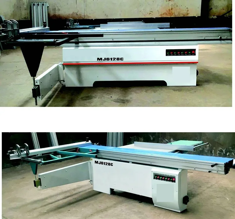 MJ6128 precision sliding table panel saw for woodworking
