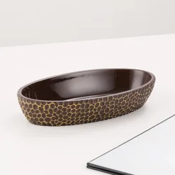 Custom Resin Ring Holder Jewelry Dish Key Bowl Decorative Trinket Dish Vanity Entryway Table Home Decor Honeycomb Jewelry Tray