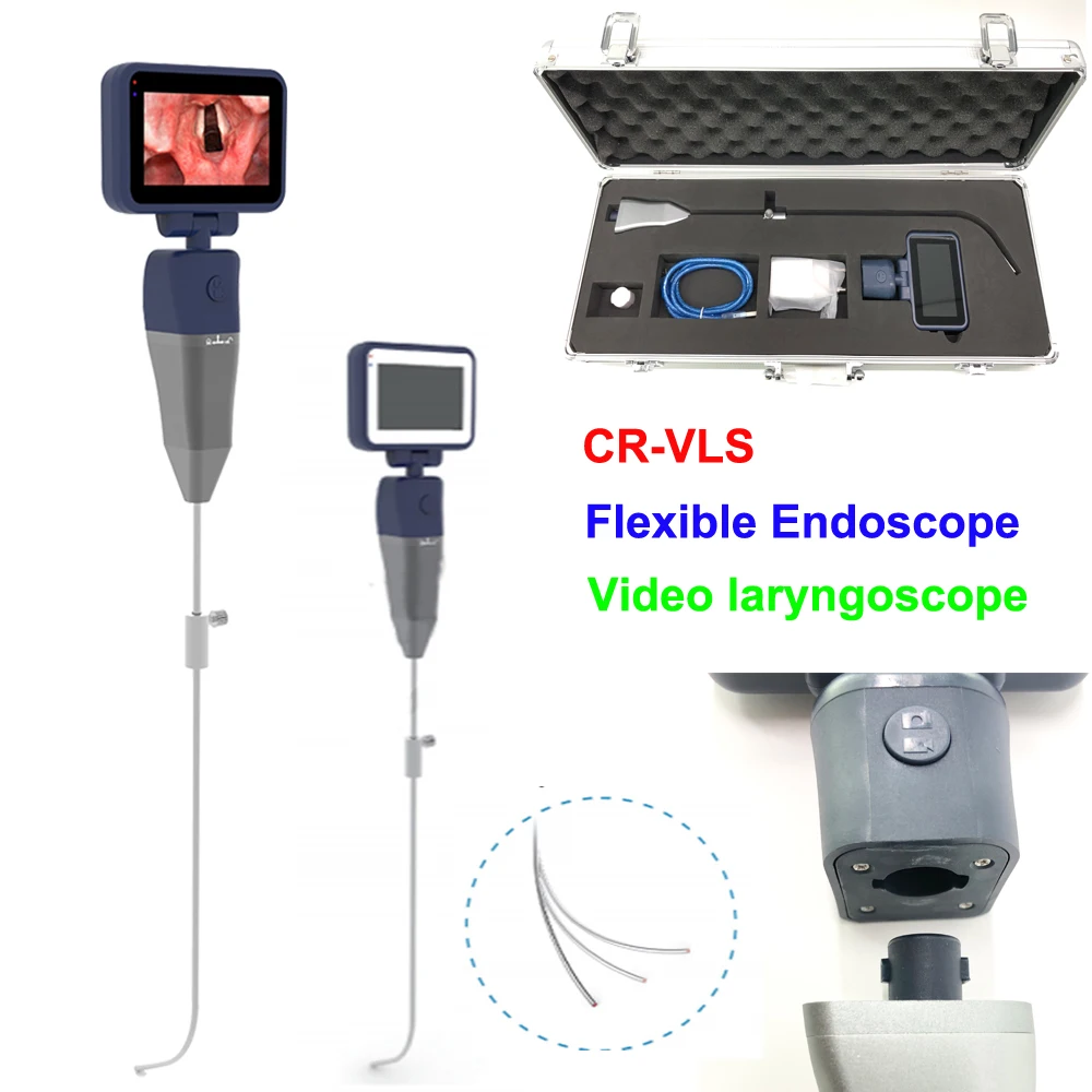 Intubation Laryngoscope Flexible Endoscope Camera Ent Scope Medical Endoscope Video For Anesthesiology