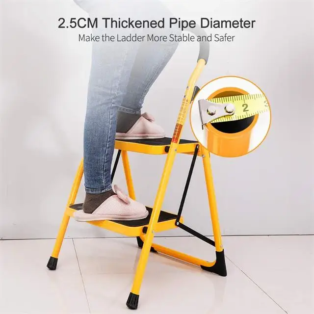 Folding Foldable Step Ladder Household Thickened Herringbone 3 4 5 6 Step