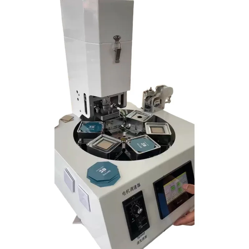 50x50mm Badge Fridge Magnet Button Maker Kit Semi-Automatic & Manual Steel & Plastic Button Making Machine Used Condition