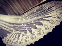 Wholesale bridal veils long lace wedding veils