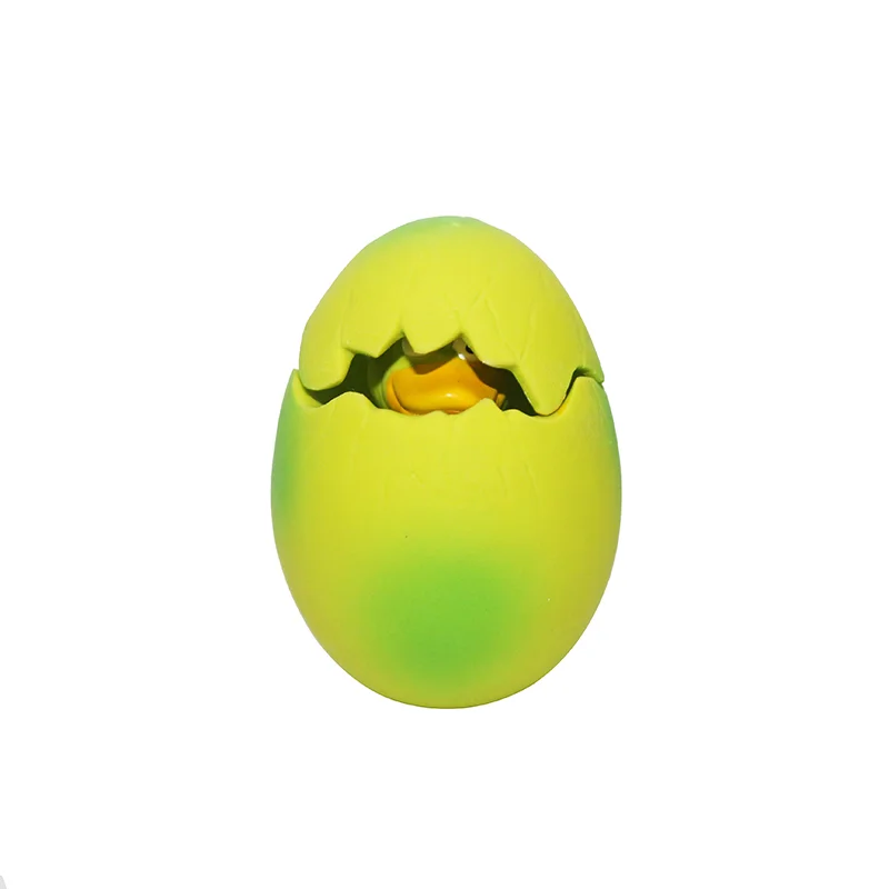 Super Cute Eggshell Chicken Latex Squeak Pet Dog Toy for Puppy
