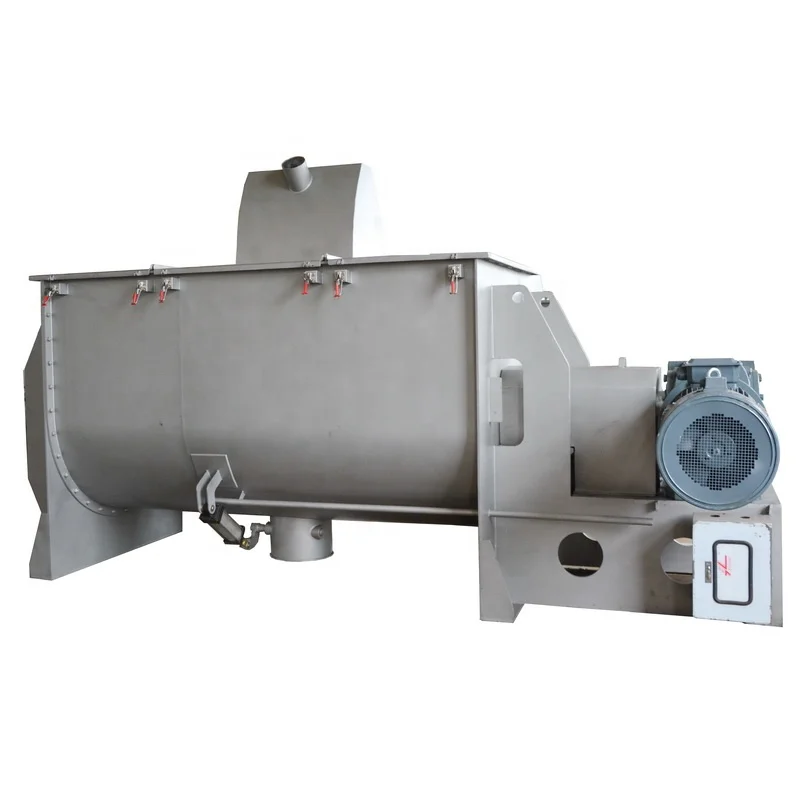 Mixing Equipment Horizontal Ribbon Mixer Mixing Machine For Protein Powder / Food Powder