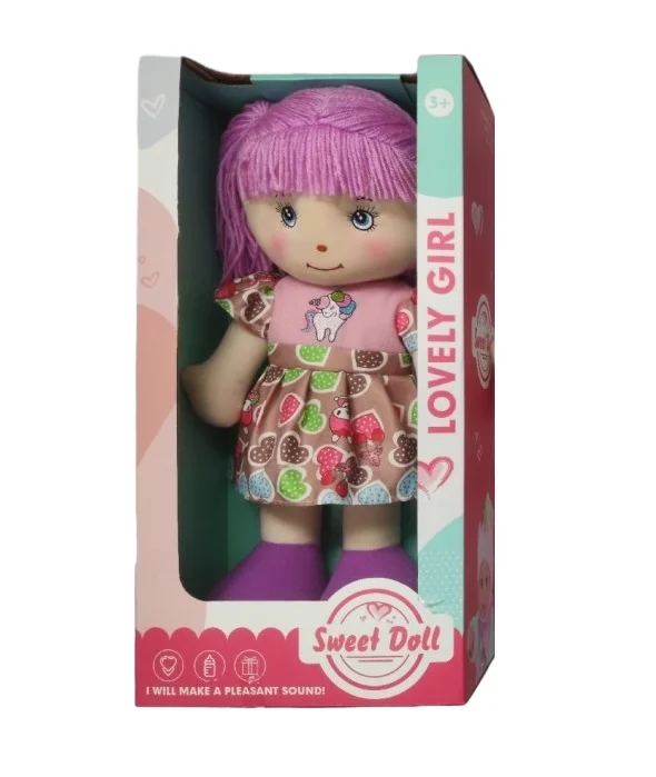 Soft Baby Plush Cotton Rag Dolls for Girls Boys Toddler Infants My First Baby Doll Washable Sensory Fabric Doll 20 30 40 CM