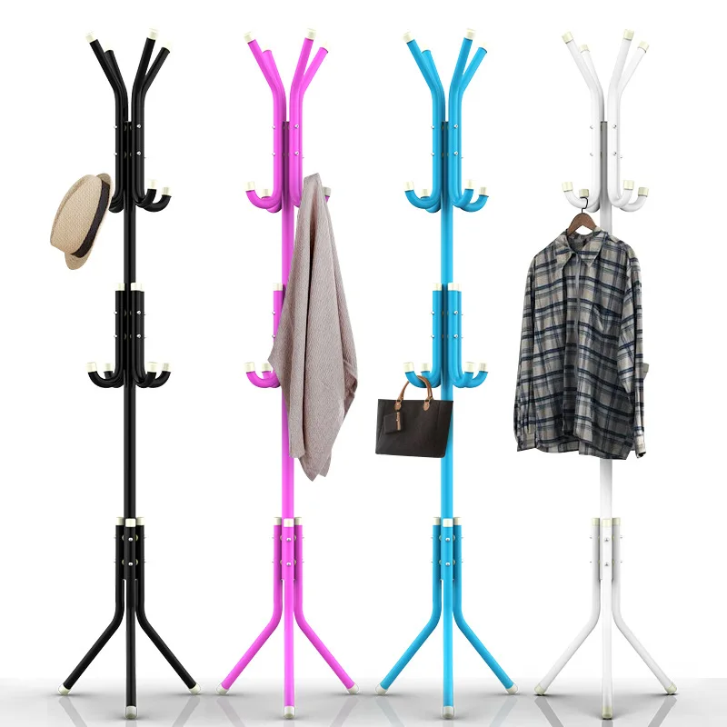 Hot selling High Quality matel Coat Rack Stand stainless steel storage hanging stand for clothes floor hanger