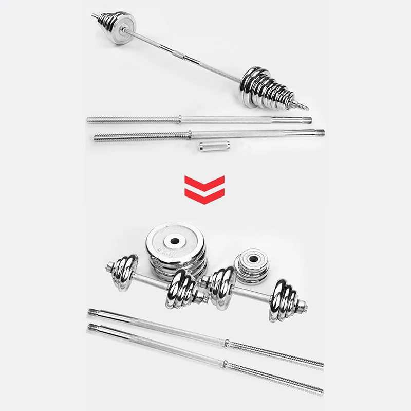 Multi-function Adjustable Weights Dumbbells For Men Arms Training Body Gym Black Paint Barbell Dumbbell Set Cast Iron Dumbbell