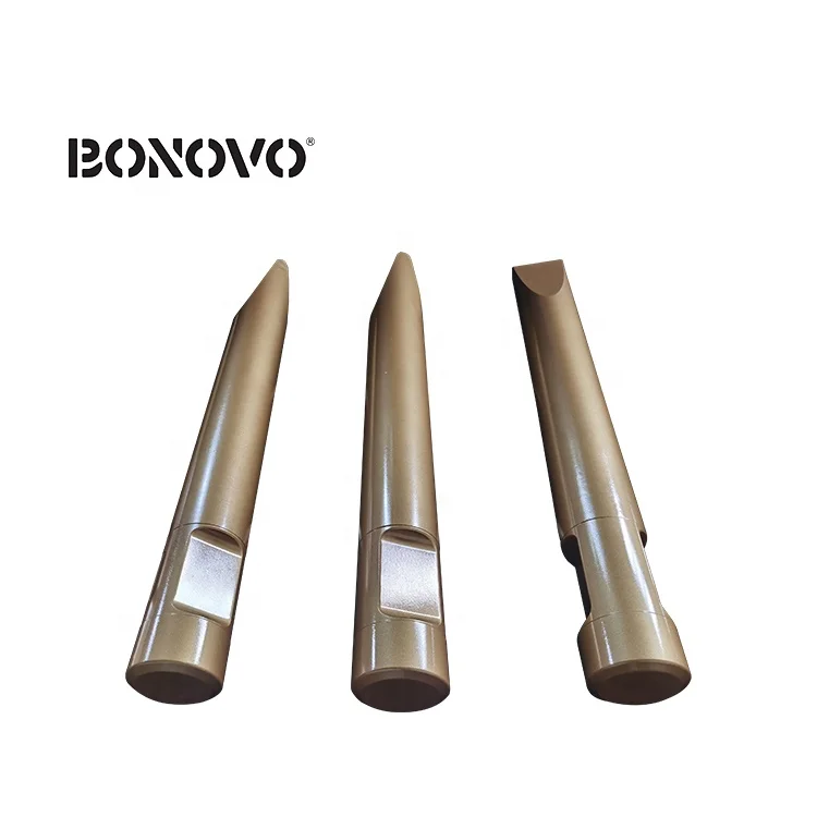 Bonovo Excavator Hydraulic Breaker Chisel Hydraulic Hammer Chisel Rock Breaker Chisel for MB500 MB1600 HB3000 TEX200H 7-15 Days