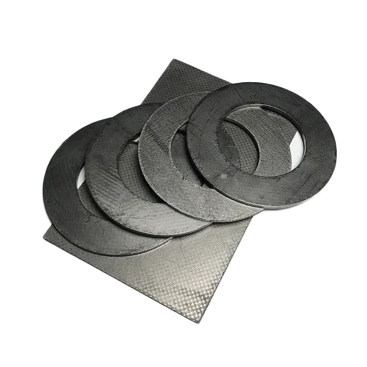 Manufacturer Supply Thermal Reinforced Flexible Graphite Sheet with Metal Foil