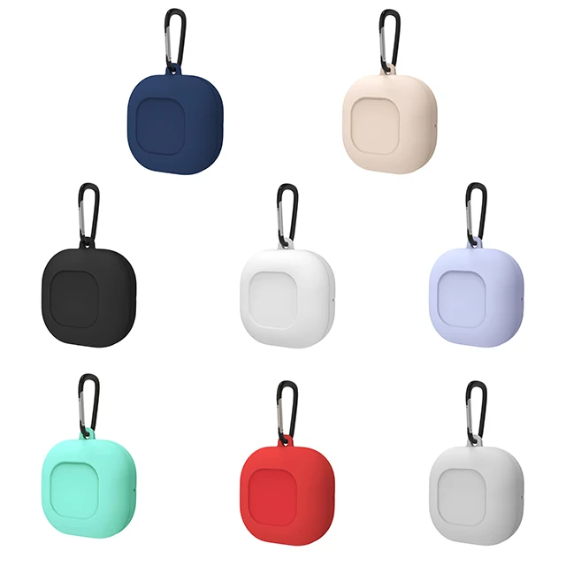 Лидер продаж, оптовая продажа, чистый цвет, глянцевая поверхность, силиконовый резиновый защитный чехол для наушников, чехол для Samsung Galaxy Buds Live