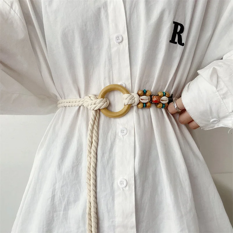 Braided Belt Women PU Leather fashion Skinny Woven Belt for Jeans Pants Thin Dress Waist Belt with Pin Buckle