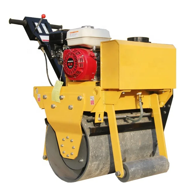 Cheap Small Mini Medium Specification Two Smooth Walk Behind Wheel Dirt Sit On Vibrating Drum Road Roller Machines Manufacturers