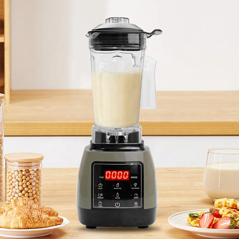 home leader table mountable unbreakable cup heavy duty touchscreen commercial 2000 watt electric blender