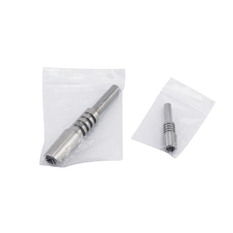 Лазерный допустимый титановый гвоздь с логотипом 10 мм для тупых держателей, аксессуары для курения сорняков, восковые курительные трубки