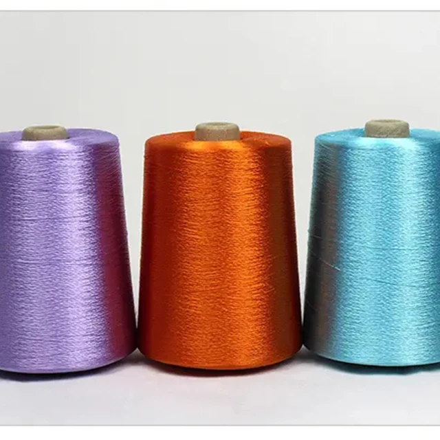 Factory Best Selling High Quality 100% Dyed viscose rayon filament yarn 120D/1 300D/1 45D/1 600D/1