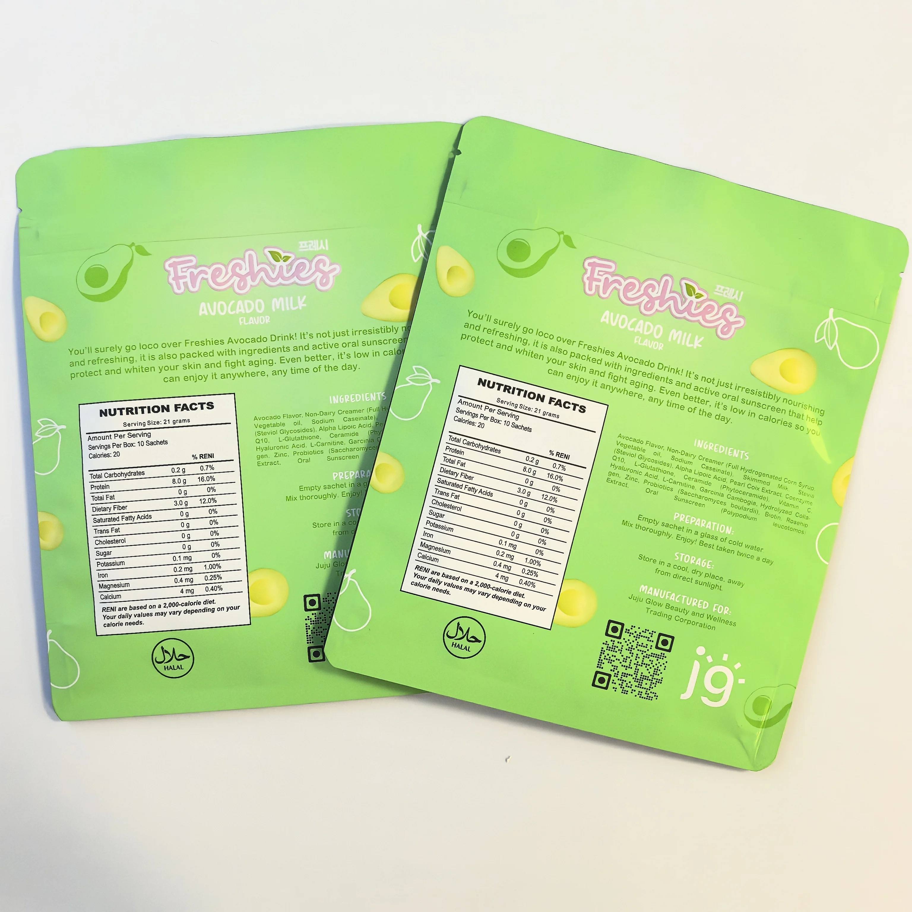 OEM anti-static sun block milk powder storage bag for  500g 1KG 25Kgs/avacado milk/whey protein milk powder pouch bag