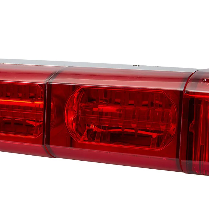SENKEN 47inch High Power Multi-Function Strobe Red Blue Flashing Traffic Emergency Warning LED Lightbar