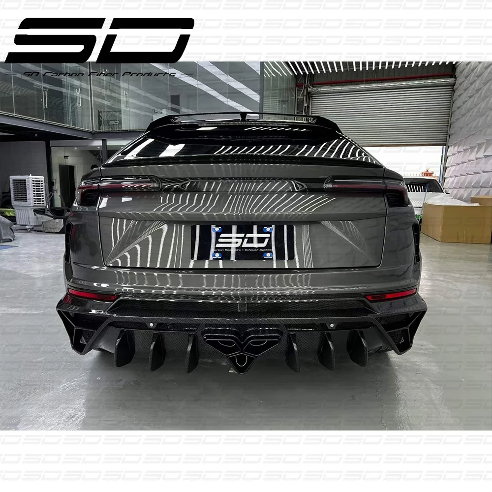 M Style Carbon Fiber Full Set Body Kit For Lambo Urus Body Kit