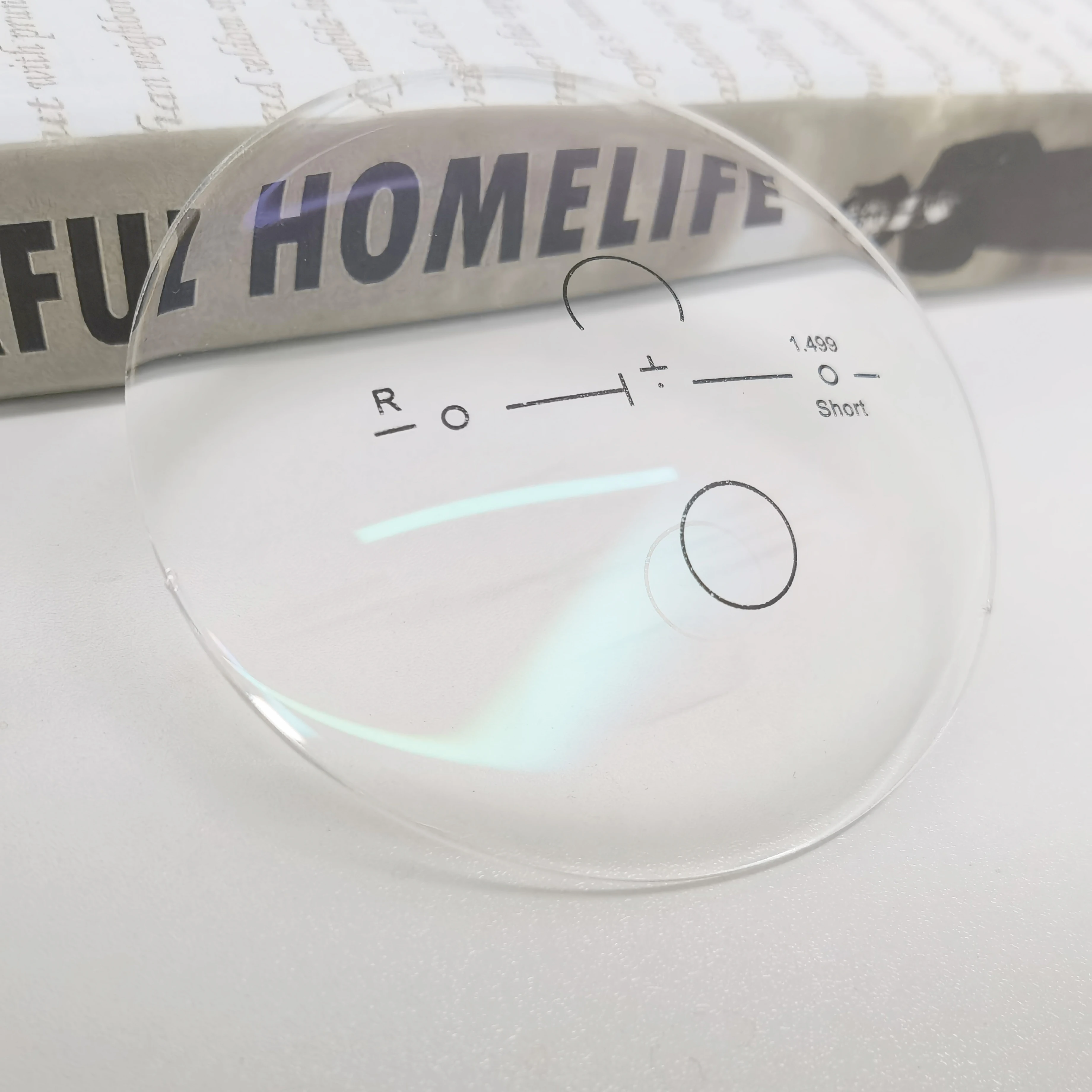 Fase change glasses lens 1.56  photochromic lenses grey/brown ophthalmic lenses