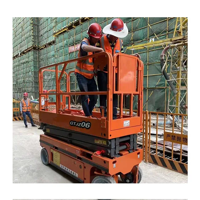 Chinese Brand 4M-18M 500KG Movable Electric Scissor Lift Tables Man lift Platform Lift Price