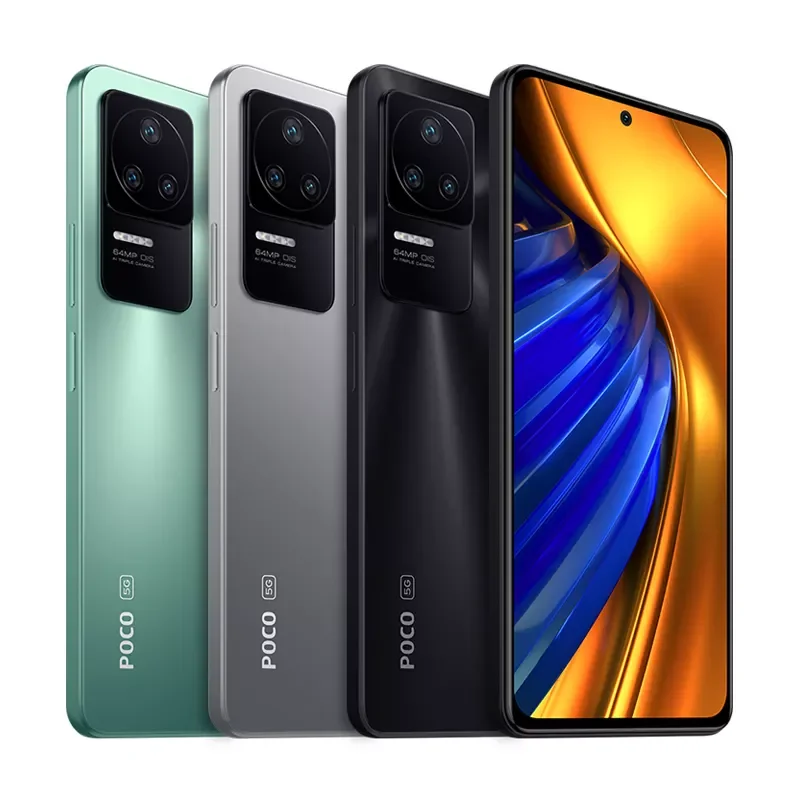 Xiaomi POCO F4 5G NFC new arrival Smartphone 128G/256GB Original Global Version Octa Core 120Hz 64MP Camera OIS 67W Charging