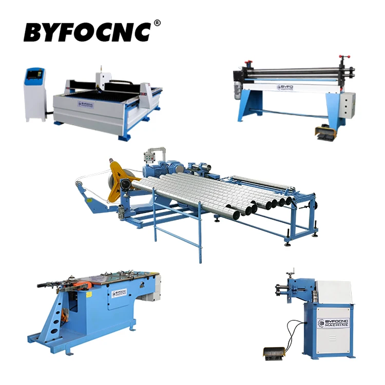 spiro duct manufacturing machine/spiral tube duct making machine/round duct pipe making machine