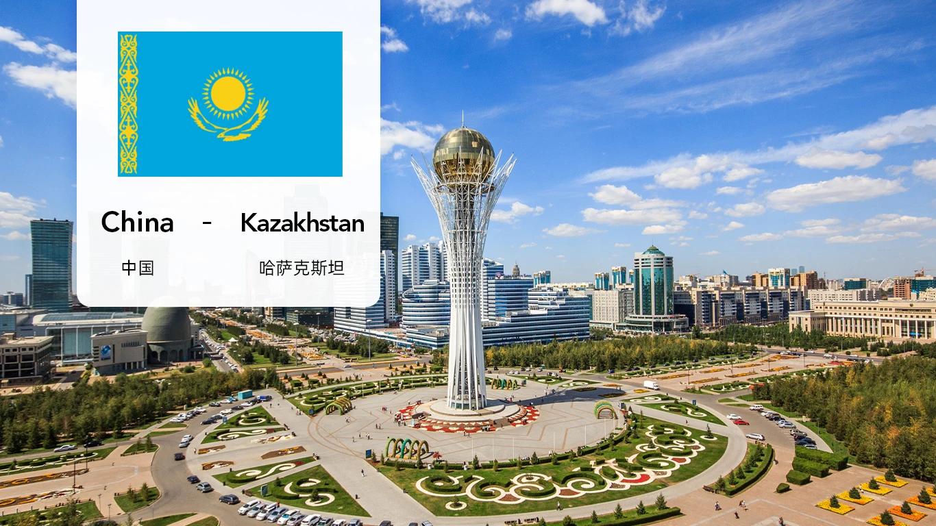 Kazakhstan special line truck direct express door to doorDDP DDU