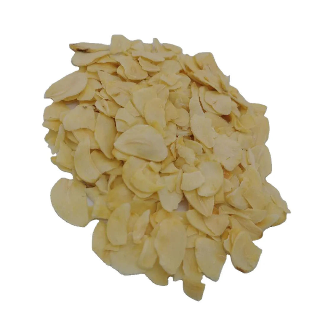 
best quality 2020 new crop fresh garlic produced dehydrated sliced garlic flakes slices 
