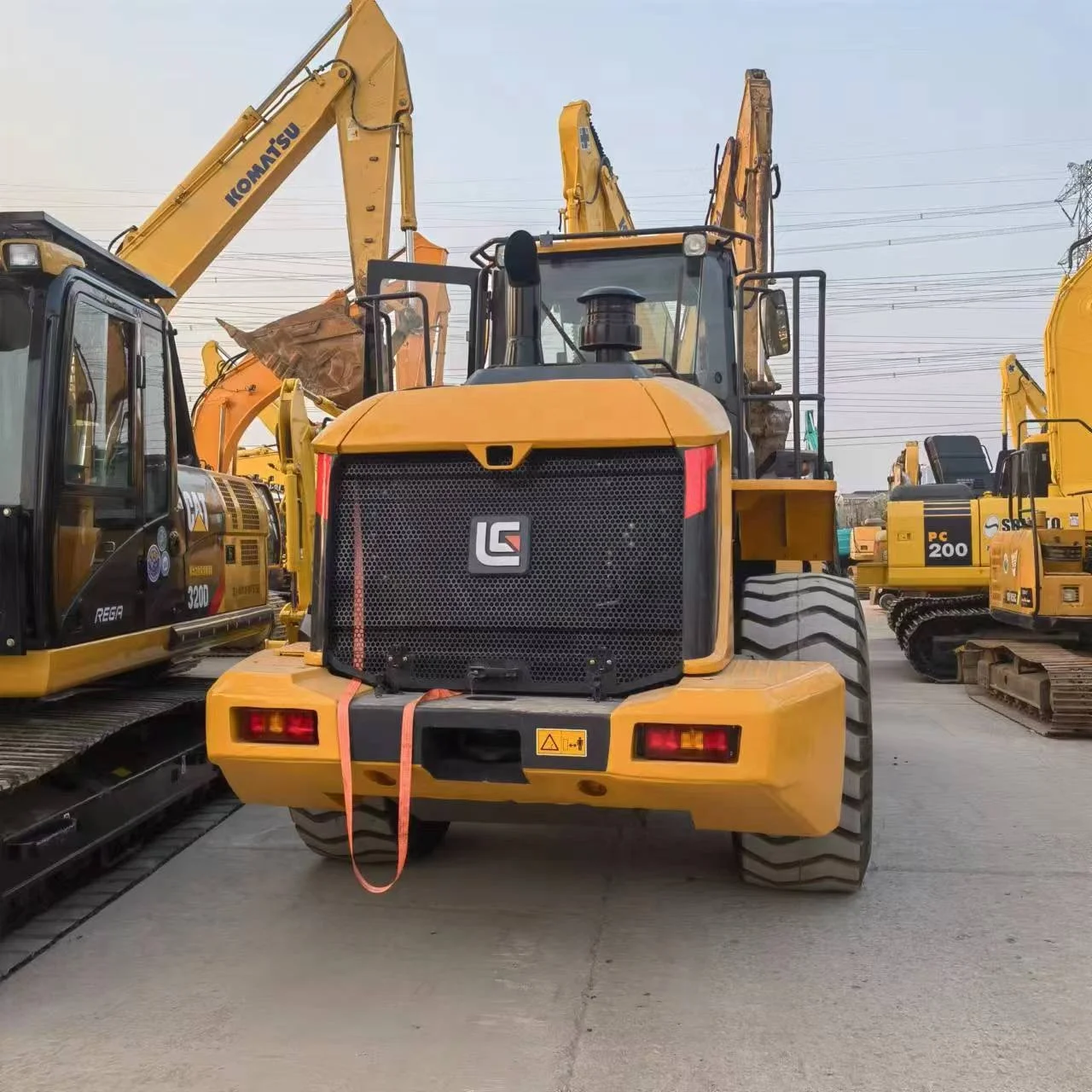 liugong CLG 856H China liugong clg856 5 ton wheel loader machine 856