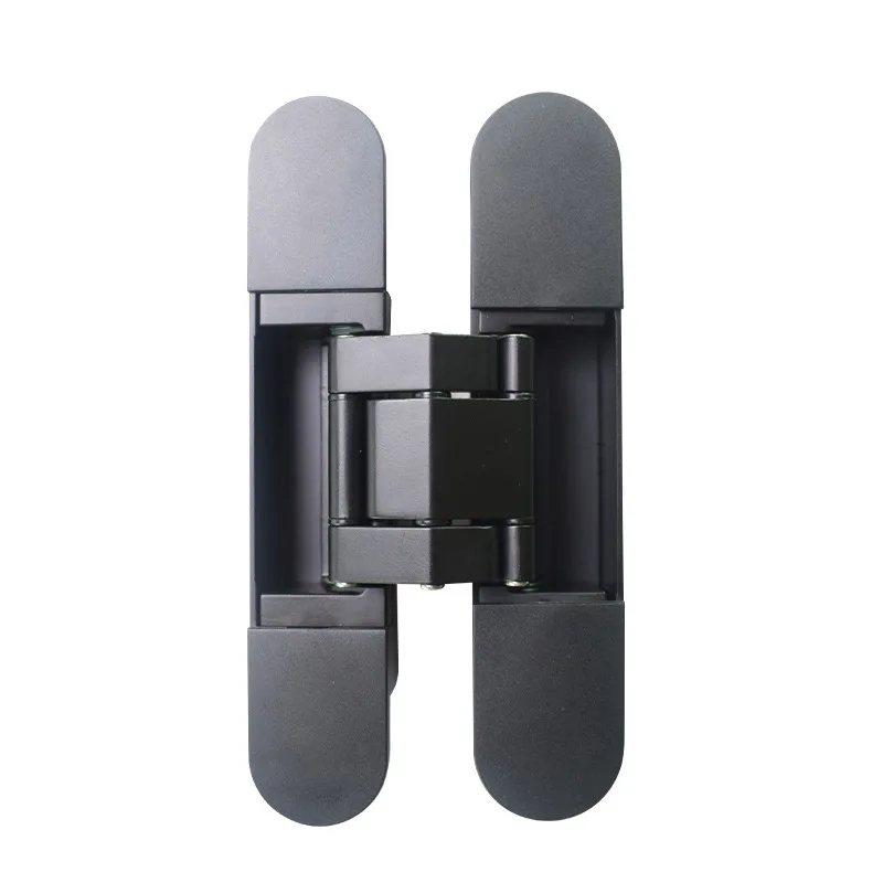 Высокопрочные аксессуары для дверей, три регулируемые скрытые петли, невидимые дверные петли