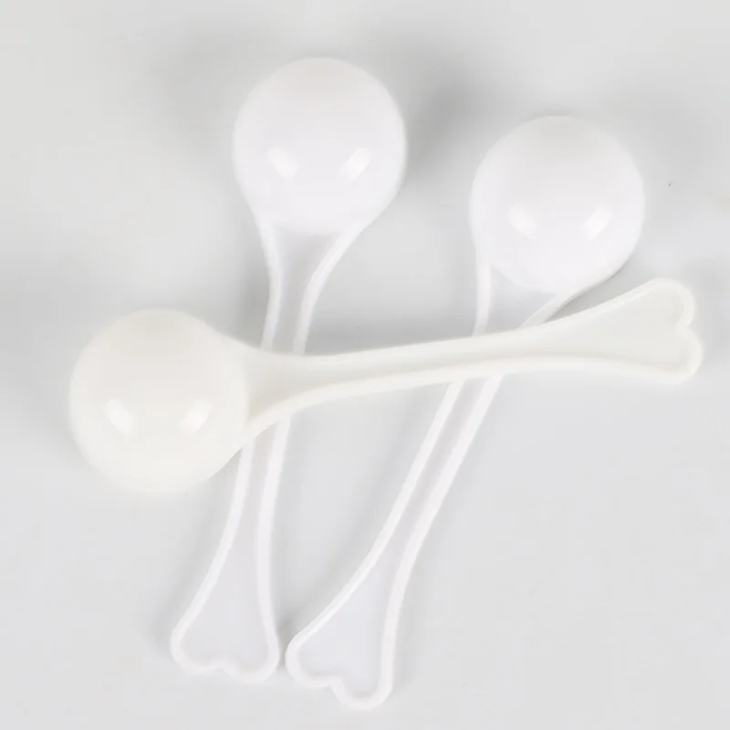 Factory wholesale 3g multifunctional plastic measuring spoon milk powder measuring spoon