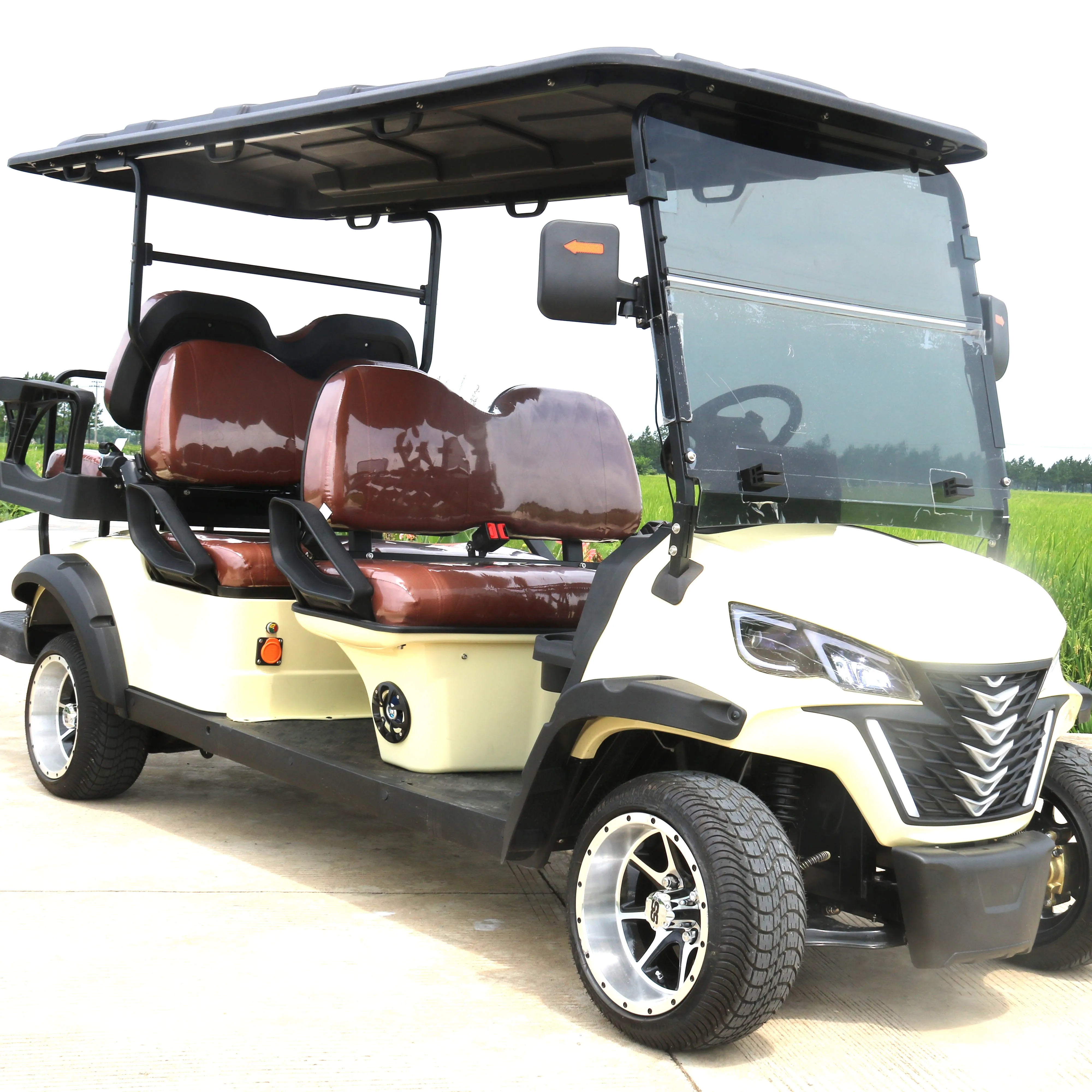 High Endurance 48v Golf Cart Durable 4 Wheel Drive Electric Off Road Golf Cart For Sale