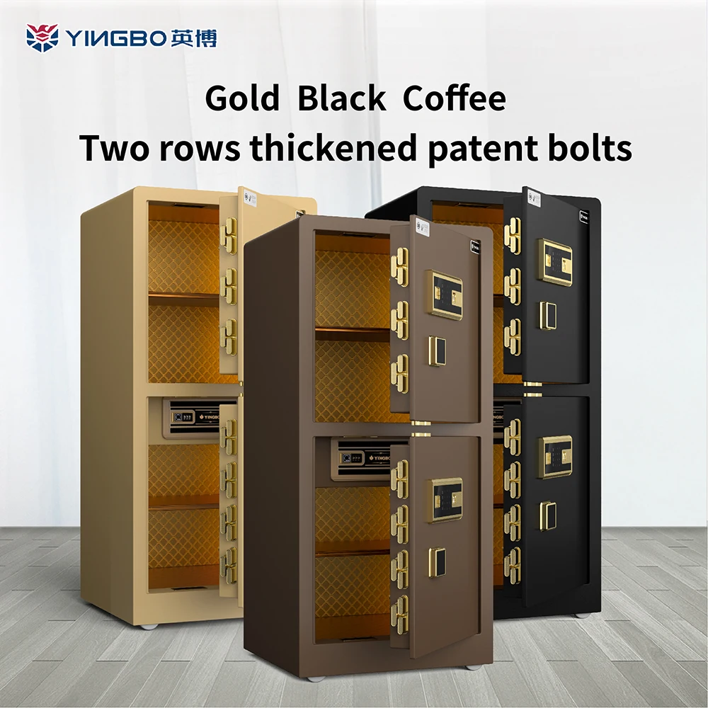 home/bank/office strong double door electronic lock Large safe box