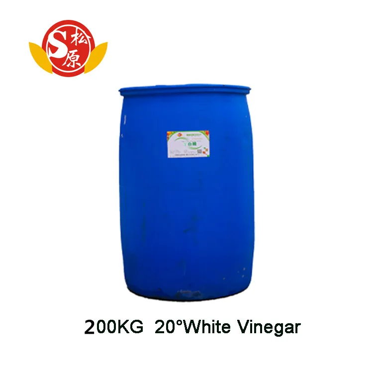 direct selling Chinese organic cleaning vinegar 20%  white  vinegar