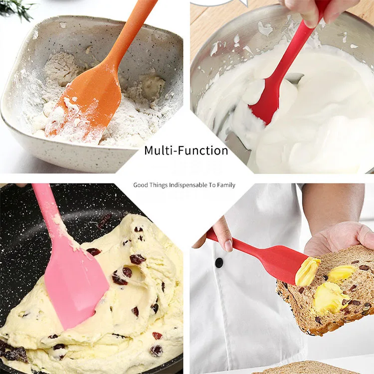 Wholesale Of Kitchen Tools High Heat Resistant Spatula Large Size Non Stick Silicone Spatula for cake