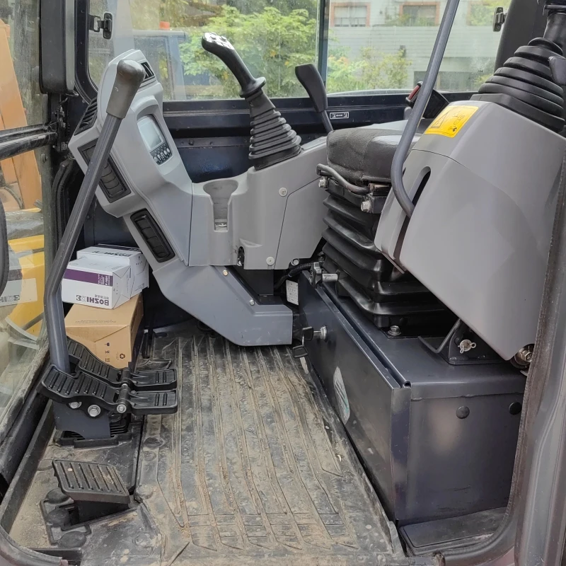 Подержанный японский оригинальный экскаватор KUBOTA б/у небольшой 6-тонный KX165-3 подержанный KX165 с воздушной кабиной