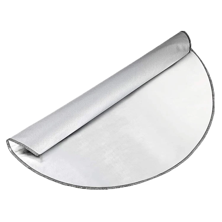 Защитный коврик из стекловолокна для внутреннего дворика, огнеупорный коврик с поворотом на 800 градусов для подъема под пожаром