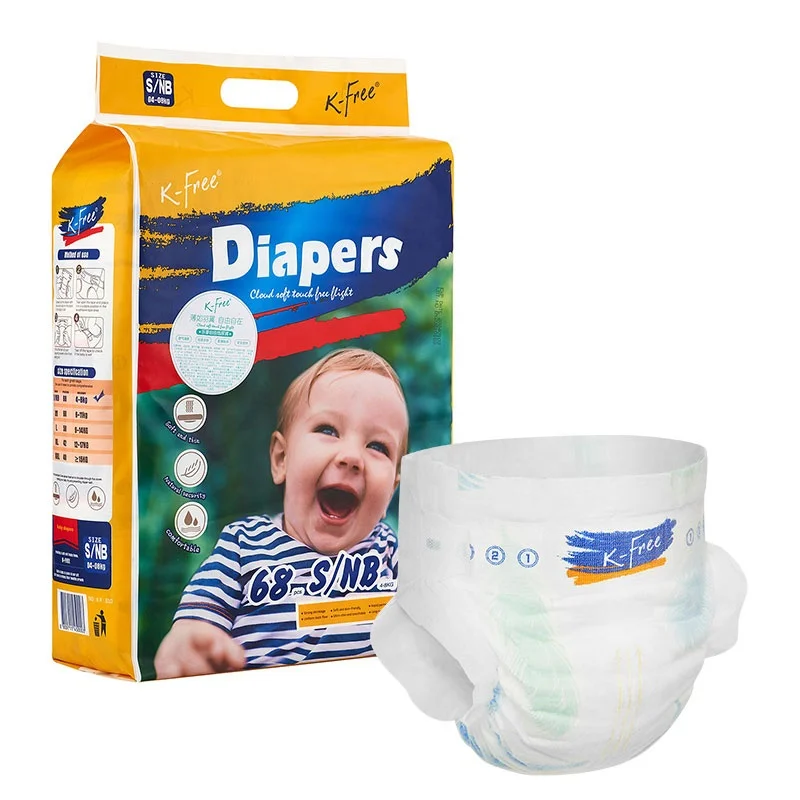 
 Корейский производитель детских подгузников K-FREE:010 Высокое качество Привлекательная цена одноразовый печатный слой из микрофибры  