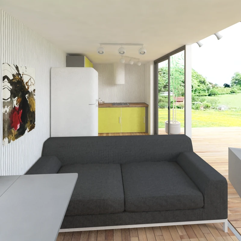 Complete decorative  cheap  container house 4 bedroom prefab modular home